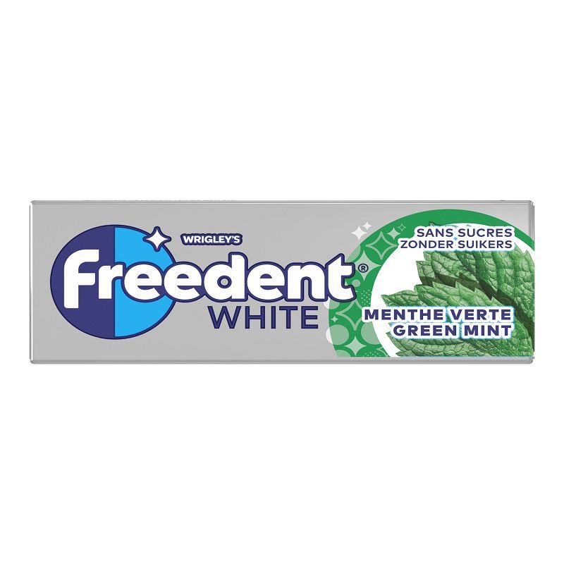 FREEDENT WHITE MENTHE VERTE SANS SUCRES x 30 PCS